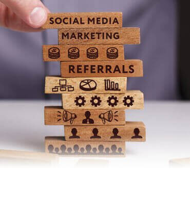 Referral sites and social media gaining dominance Referral sites and social media gaining dominance