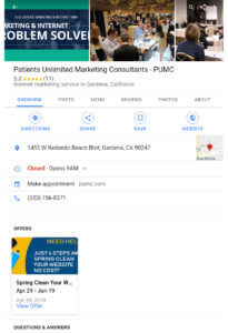 Populate Google My Business to Drive Leads