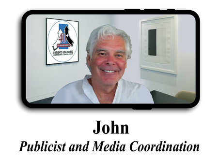 John - Publicist and Media Coordinator